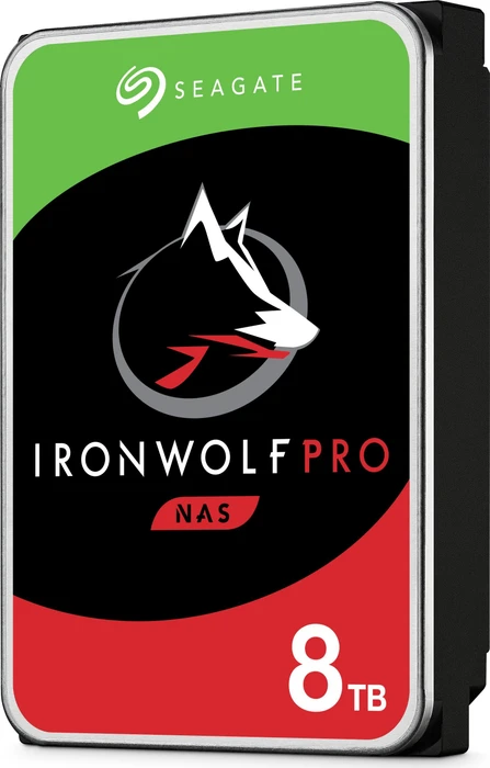 Seagate IronWolf Pro NAS HDD +Rescue 8TB, 24/7, 512e / 3.5" / SATA 6Gb/s