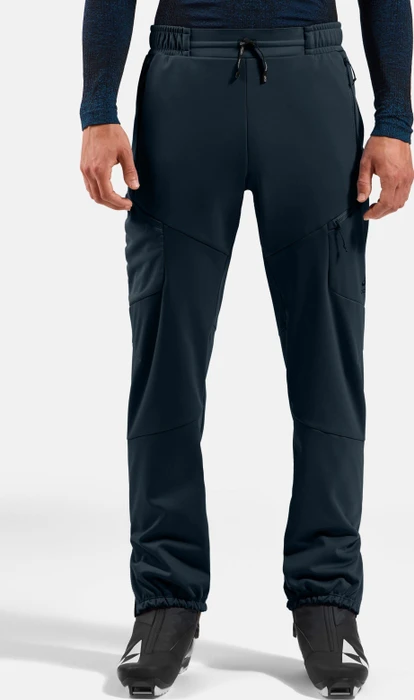 Odlo Zeroweight X-Warm Laufhose lang dark sapphire (Herren)