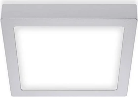 Briloner Fire LED-Deckenleuchte eckig 22.5cm 16.5W chrom matt