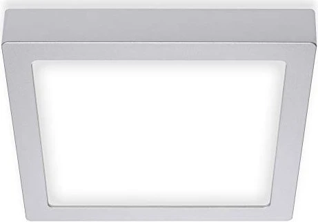Briloner Fire LED-Deckenleuchte eckig 22.5cm 16.5W chrom matt