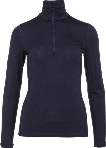 Icebreaker 260 Tech Half Zip Funktionsshirt langarm midnight navy (Damen)