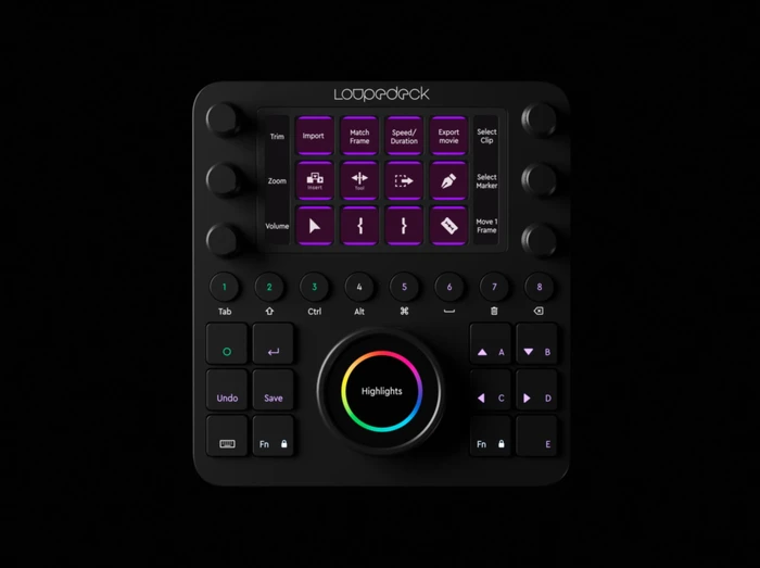 Loupedeck Loupedeck CT, schwarz, USB-C