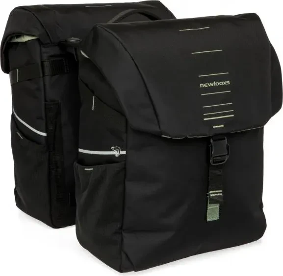 New Looxs Vigo Double RT 2 Gepäcktasche schwarz/grün