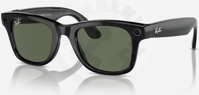 Ray-Ban RW4006 Meta Wayfarer 50mm matte black/transitions grafit green (SK-1000829-01)
