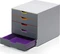 Durable Varicolor 5 Schubladenbox, 5 Schubladen, grau Vorschaubild