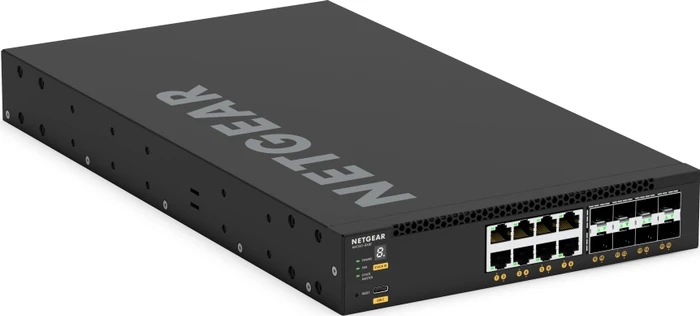 Netgear AVoIP M4350 Rackmount 10G Managed Switch, 8x RJ-45, 4x SFP+