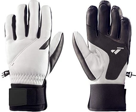 Zanier Zenith GTX Skihandschuhe schwarz/weiß