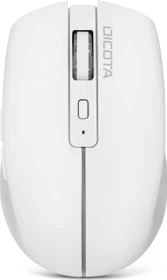 Dicota NOTEBOOK Wireless Mouse weiß, USB/Bluetooth (D32044)