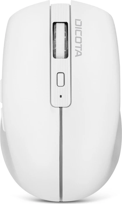 Dicota NOTEBOOK Wireless Mouse weiß, USB/Bluetooth