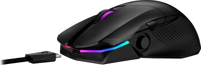 ASUS ROG Chakram, USB/Bluetooth