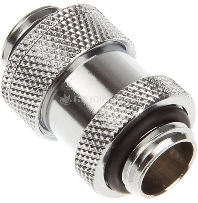Bitspower G1/4" verstellbare Aquapipe II [22-31mm] glänzend silber