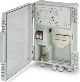 Phoenix Contact SCX Industrial Wallmount Gigabit Smart Switch 2POE 2LX, 2x RJ-45, 2x SFP, 155W PoE++ (1108543)