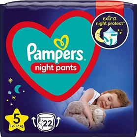 Pampers Baby-Dry night pants Gr.5 Einwegwindel, 12-17kg, 22 Stück