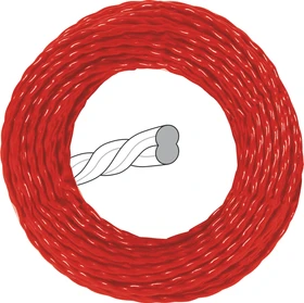 Einhell low noise line 2.4 Trimmerfaden für Rasentrimmer, 2.4mm/15m