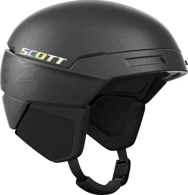 Scott Flow Pro MIPS Helm granite black/holo grey