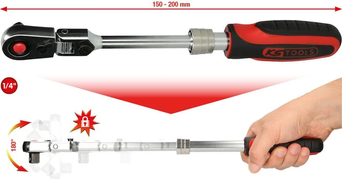 Ratsche, 1/4"