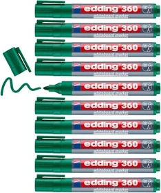 edding 360 Whiteboardmarker grün, 10er-Pack