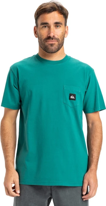 Quiksilver Salt Water Pocket T-Shirt kurzarm teal green (Herren)