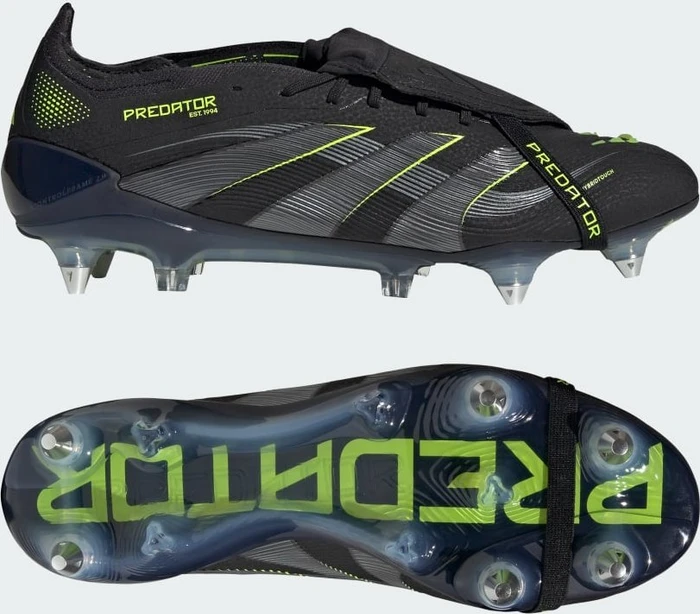 adidas Predator Elite Fold-Over Tongue SG core black/carbon/lucid lemon
