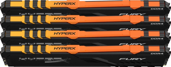 Kingston FURY RGB UDIMM 16GB Kit, DDR4-3200, CL16-18-18, 1RX8