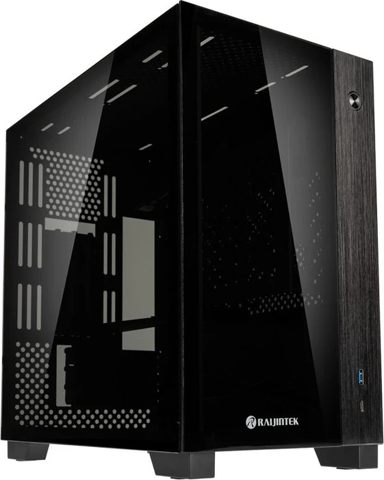 Raijintek Paean Mini, Glasfenster, Mini-ITX