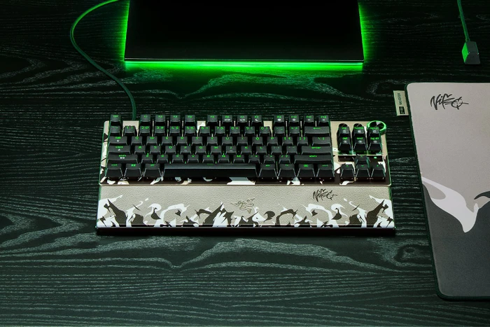 Razer Huntsman V3 Pro Tenkeyless 8KHz, NiKo Edition, LEDs RGB, Razer Analog Optical Switch Gen-2, USB, US