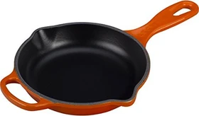 Le Creuset Signature Gusseisen Brat-/Servierpfanne rund 16cm ofenrot