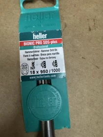 Heller Bionic Pro SDS-plus Hammerbohrer, 18x950x1000mm, 1 Stück