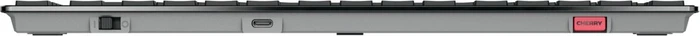 Cherry KW X ULP 2.0 Mini, schwarz, LEDs weiß, MX ULP Tactile, USB/Bluetooth, DE
