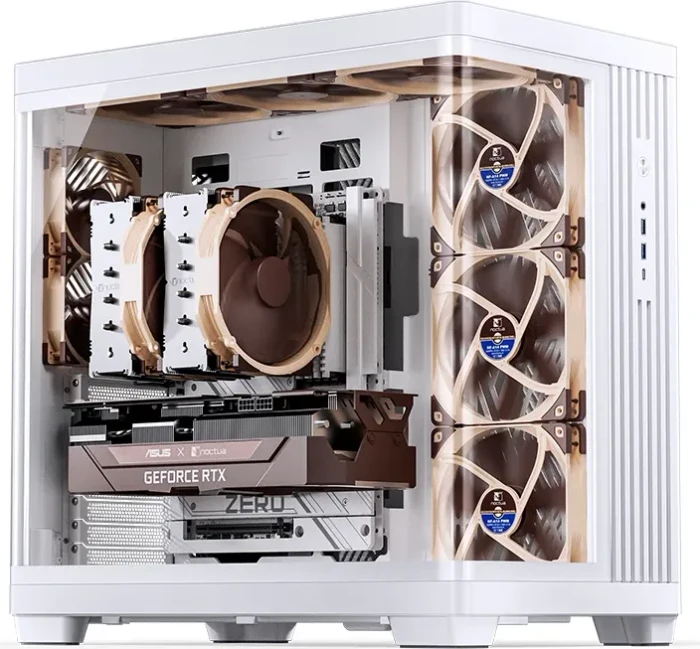 Jonsbo TK-4 White, Glasfenster