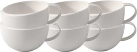Villeroy & Boch NewMoon Kaffeetasse 190ml weiß