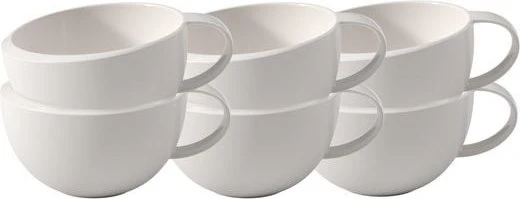 Villeroy & Boch NewMoon Kaffeetasse 190ml weiß