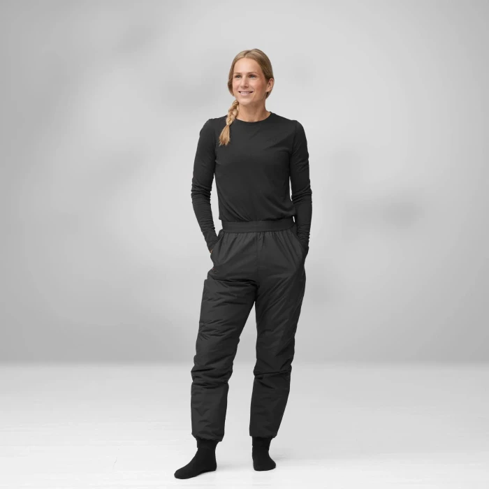 Fjällräven Keb Insulated Hose lang schwarz (Damen)