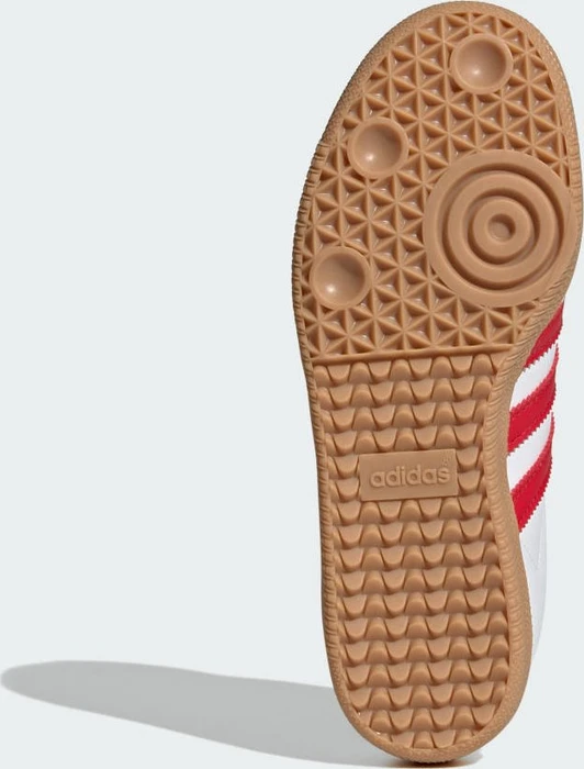 adidas Samba OG cloud white/better scarlet/gum (Junior)