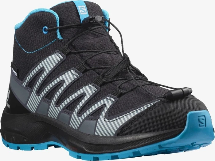 Salomon XA Pro V8 Mid CSWP black/monument/hawaiian ocean (Junior)