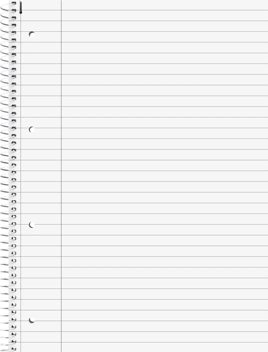 Brunnen Student Collegeblock, A4, liniert, blau, 80 Blatt, 5er-Pack