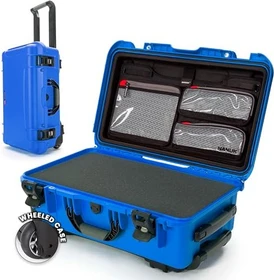 Nanuk 935 Schutzkoffer Schaumstoff und Organizer blau