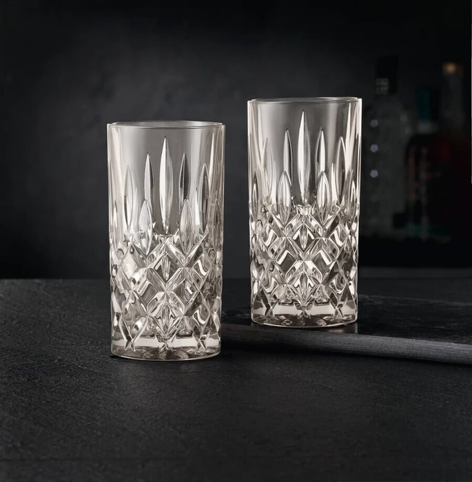 Nachtmann Noblesse Longdrinkglas taupe, 2 Stück (105713)