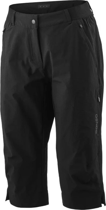 Gonso Adventure Fahrradhose 3/4 schwarz (Damen)