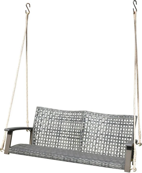 Garden Pleasure Cuneo Schaukelbank grau