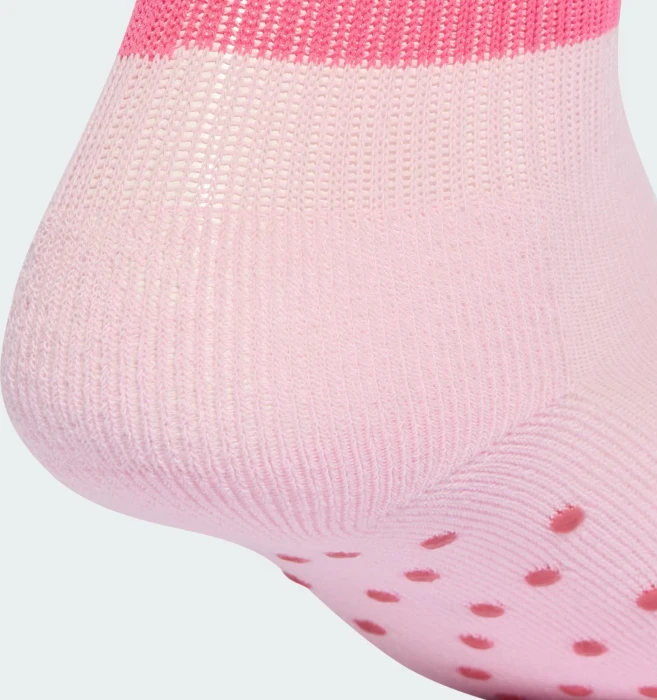 adidas Anti-Slip Socken clear pink/medium grey heather, 2 Paare (Junior)