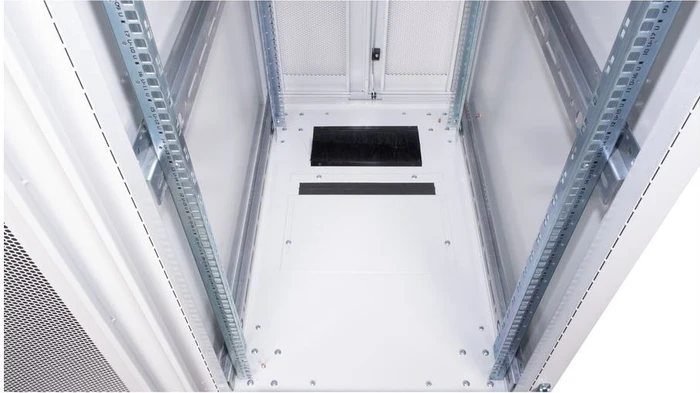 Roline / Secomp Pro Serie 19" Serverschrank 36HE, montiert, Gitternetztür, IP20, RAL 7035, 1000mm tief