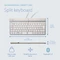 R-Go Split Break, weiß/silber, USB/Bluetooth, ND Vorschaubild