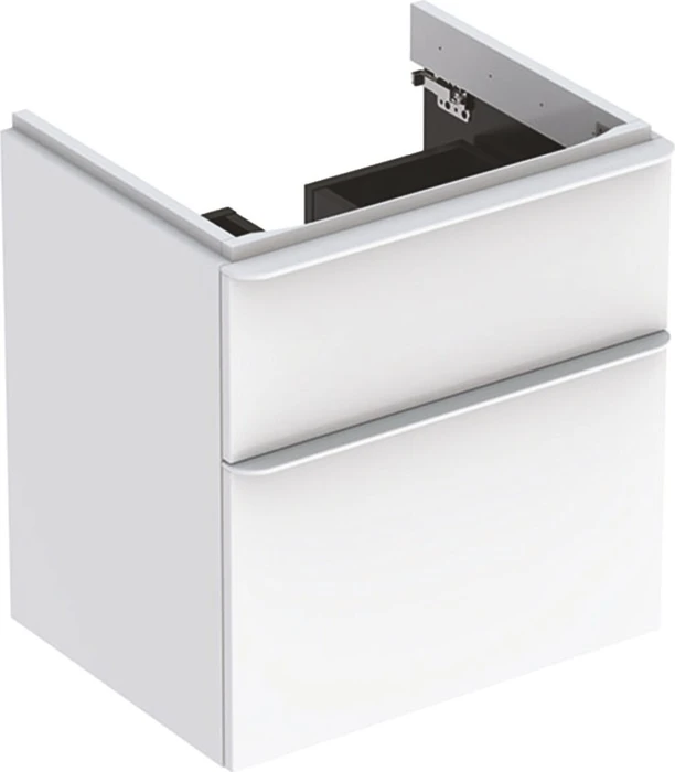 Geberit Smyle Square Unterschrank 58.4x61.7x47cm, 2 Schubladen, weiß