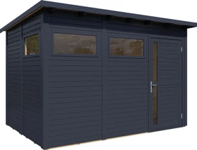 Bertilo Pentus 3 Gartenhaus 337x234cm anthrazit