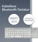 MediaRange kompakte Funk-Tastatur mit 63 Tasten und Touchpad, silber, Bluetooth, DE Vorschaubild