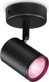 WiZ Imageo GU10 RGB Spot 1-flammig schwarz