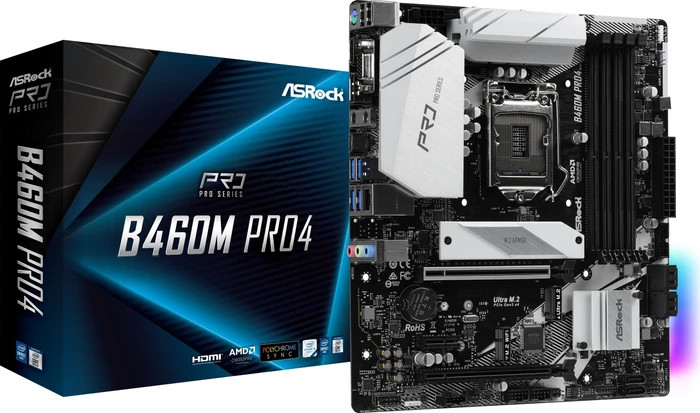 ASRock B460M Pro4 (Intel 1200)