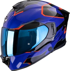 Scorpion EXO-530 Air Clip blau/schwarz/rot