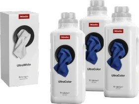 Miele UltraColor und UltraWhite Waschmittel-Set